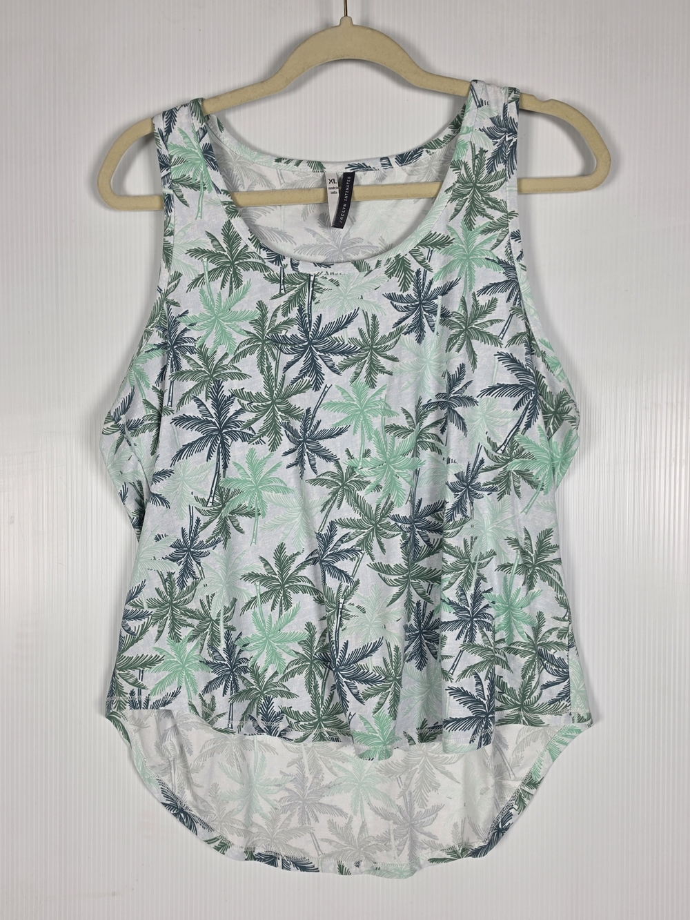Palm-Print Relaxed Tank Top PJ Top Summer Jaclyn Intimates